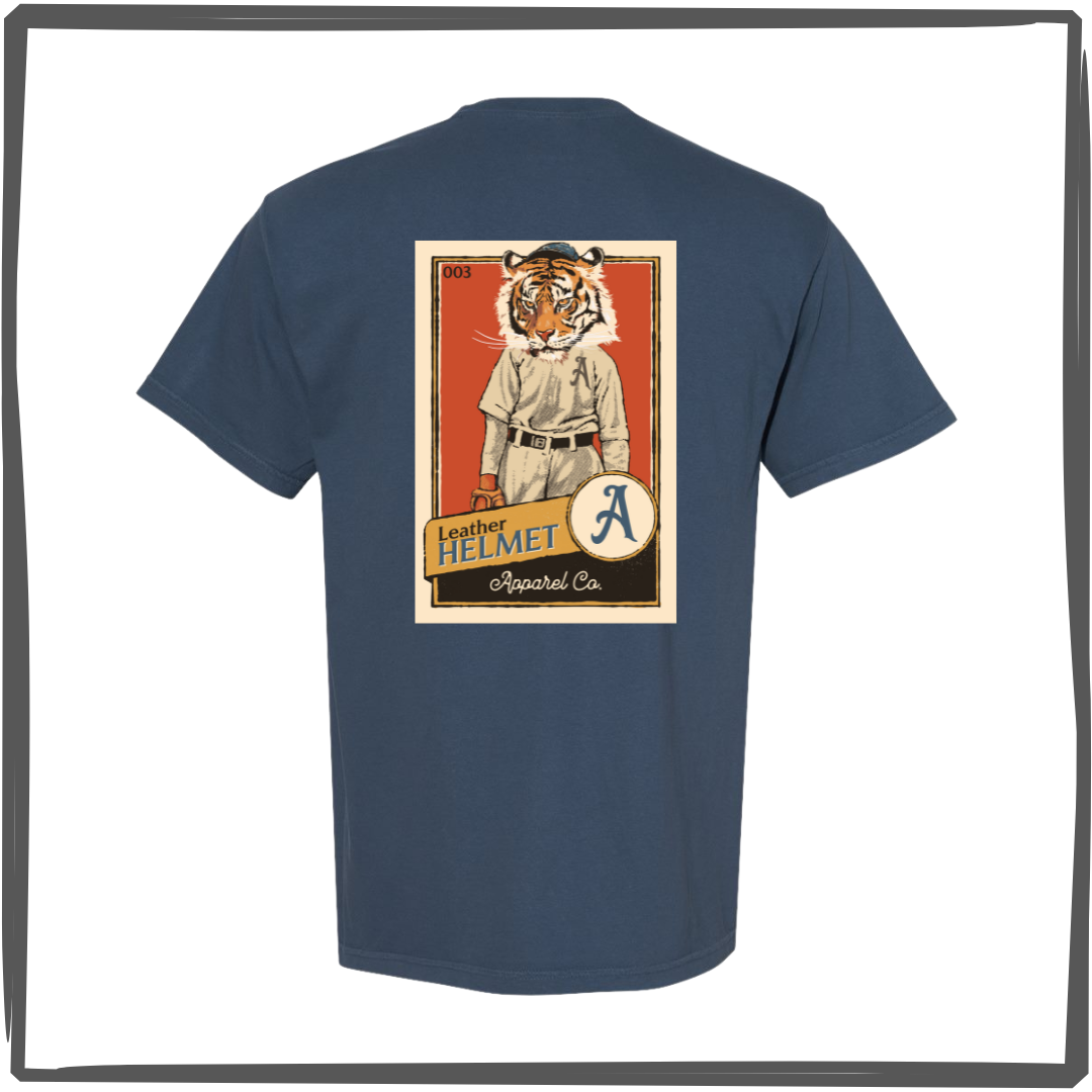 AU Mascot Baseball Card T-shirt