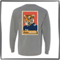 AU Vintage Football Card Long Sleeve Pocket T-Shirt