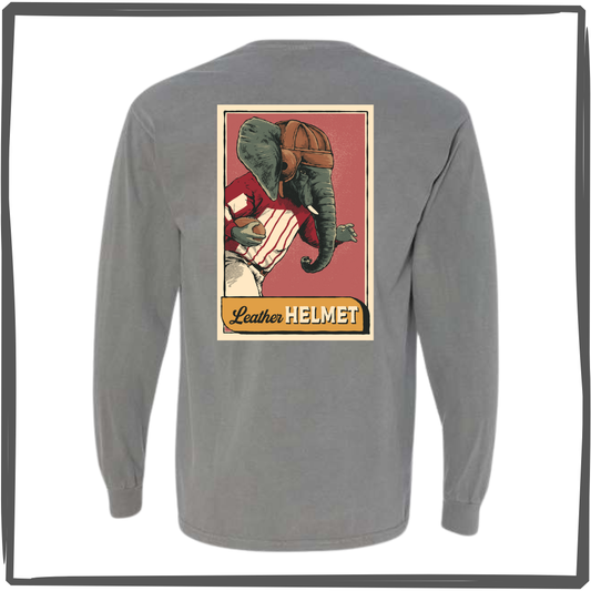 AL Vintage Football Card Long Sleeve Pocket T-Shirt